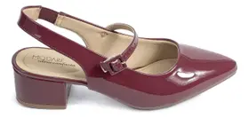 Scarpin modare slingback conforto feminino 7340-125