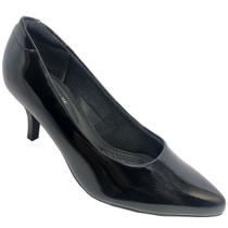 Scarpin Modare Ultra Conforto Salto Baixo Verniz - Preto - 38