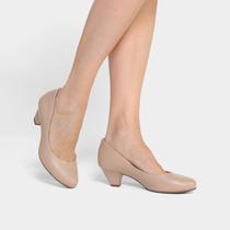 Scarpin Modare Ultraconforto Salto Médio Grosso 7005.600