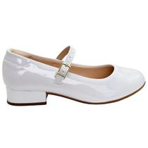 Scarpin Molekinha Boneca Mary jane Infantil Menina 2528.101 Cor:BrancoTamanho:32 Scarpin Molekinha Boneca Mary jane Infantil Menina 2528.101 Cor:BrancoTamanho:32
