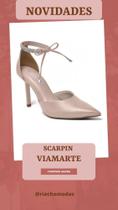 scarpin nude c amarril