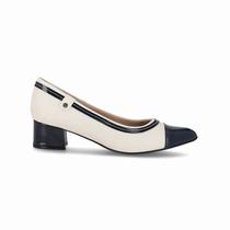 Scarpin Piccadilly Bico Fino Salto Grosso Comfy 739052