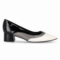 Scarpin Piccadilly Salto Bloco Bico Fino Super Comfy 739090 Scarpin Piccadilly Salto Bloco Bico Fino Super Comfy 739090