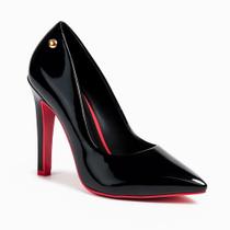 Scarpin Preto Radiant Salto Fino 8cm Bico Fino 2025 Scarpin Preto Radiant Salto Fino 8cm Bico Fino 2025