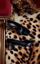 Scarpin preto retrô Mary Jane Scarpin preto retrô Mary Jane