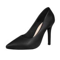 Scarpin Salto Alto Fino 10 cm Luiza Sobreira Preto Mod. 2259 Scarpin Salto Alto Fino 10 cm Luiza Sobreira Preto Mod. 2259