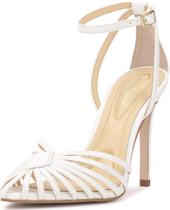Scarpin Salto Alto Jessica Simpson Paveri Branco Tamanho 38 Scarpin Salto Alto Jessica Simpson Paveri Branco Tamanho 38