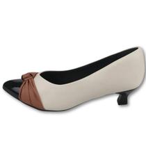 Scarpin Salto Baixo Feminino Piccadilly Confortável Elegante