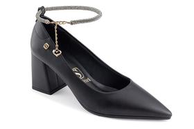 Scarpin salto bloco alto feminino santinelli - 1606009