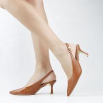 Scarpin Salto Fino Slingback