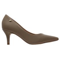 Scarpin Salto Médio Feminina Vizzano 1185.702 Bege