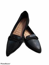 Scarpin Santinelli Nobuck Preto Corinto 258