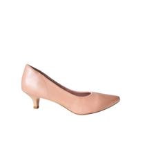 Scarpin Sapato Social Feminino Bico Fino Salto Baixo Fino