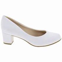 Scarpin Sapato Social Feminino Napa Beira Rio Salto Bloco Baixo 4777.409