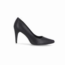 Scarpin Silvana Salto Alto Preto