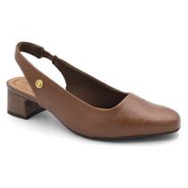 Scarpin Slingback de Salto Bloco Comfortflex 2698331