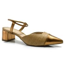 Scarpin Slingback Feminino Cazzualen 53121 Scarpin Slingback Feminino Cazzualen 53121
