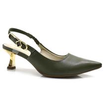 Scarpin Slingback Feminino Cazzualen T3814-335 Scarpin Slingback Feminino Cazzualen T3814-335