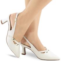 Scarpin Slingback Moderno Salto Médio P141 Scarpin Slingback Moderno Salto Médio P141