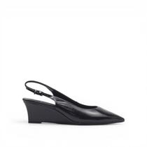 Scarpin Slingback Salto Anabela Scarpin Slingback Salto Anabela