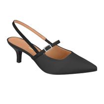 Scarpin Slingback Salto Baixo Fino Vizzano Macio Sapato Original Macio 1122.881 Scarpin Slingback Salto Baixo Fino Vizzano Macio Sapato Original Macio 1122.881