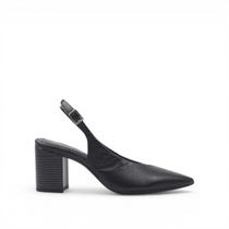 Scarpin Slingback Salto Bloco Scarpin Slingback Salto Bloco