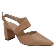 Scarpin Slingback Salto Bloco Tchocco 38003