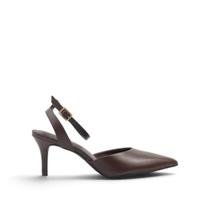 Scarpin Slingback Salto Fino Couro Scarpin Slingback Salto Fino Couro
