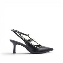 Scarpin Slingback Salto Fino Metais Scarpin Slingback Salto Fino Metais