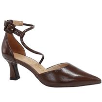 Scarpin Tchocco em Couro com Tira no Tornozelo 36753 Scarpin Tchocco em Couro com Tira no Tornozelo 36753