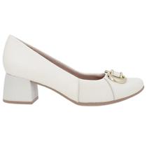 Scarpin Usaflex Joanete Salto Bloco Feminino