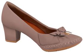 Scarpin usaflex relax mauve af2202