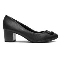 Scarpin Usaflex Salto Baixo Casual Feminino Scarpin Usaflex Salto Baixo Casual Feminino