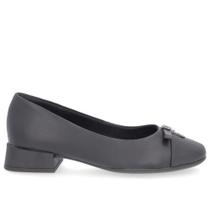 Scarpin usaflex salto bloco ref al2602 feminino