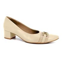 Scarpin usaflex salto bloco ref mm0502 feminino