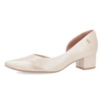 Scarpin usaflex salto bloco ref mm0505 Scarpin usaflex salto bloco ref mm0505