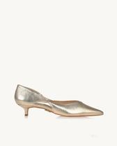 Scarpin Uza Salto Médio Shine Light Gold - B26H997C0028 Scarpin Uza Salto Médio Shine Light Gold - B26H997C0028