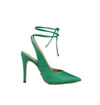 Scarpin Verde Cecconello Salto Alto Fino 11cm