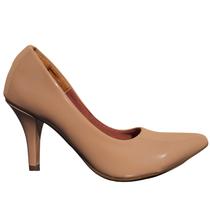 Scarpin Verniz Clássico Salto 8cm Sapato Feminino Confort - Notável Store