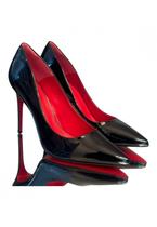 Scarpin Verniz Preto SALTO 11 cm