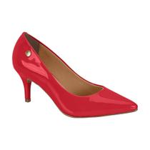 Scarpin Verniz Salto Fino 7cm Feminino Vizzano