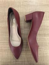 Scarpin via marte cor AMEIXA /AMEIXA pontuações 36,38 valor