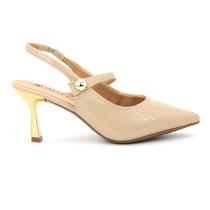 Scarpin Via Uno 897003 Sapato Salto Alto Fino Social Feminino