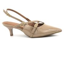 Scarpin Vizzano 1122.885 Sapato Salto Bico Fino Slingback Feminino Scarpin Vizzano 1122.885 Sapato Salto Bico Fino Slingback Feminino