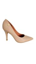 Scarpin Vizzano 1184.1101 Em Pelica Bico Fino Salto Alto Confortável Scarpin Vizzano 1184.1101 Em Pelica Bico Fino Salto Alto Confortável