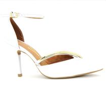 Scarpin Vizzano 1184.1198 Salto Alto Bico Fino Moda Feminino