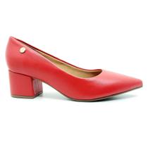 Scarpin Vizzano Bico Fino Salto Bloco 1220.315