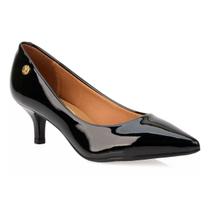 Scarpin Vizzano Feminino Salto Baixo Bico Fino 1122.828