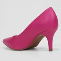 Scarpin Vizzano Feminino salto médio Bico Fino tamanho 37 Pink Scarpin Vizzano Feminino salto médio Bico Fino tamanho 37 Pink