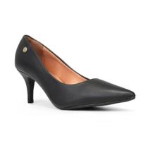 Scarpin Vizzano Feminino Salto Médio Bico Fino